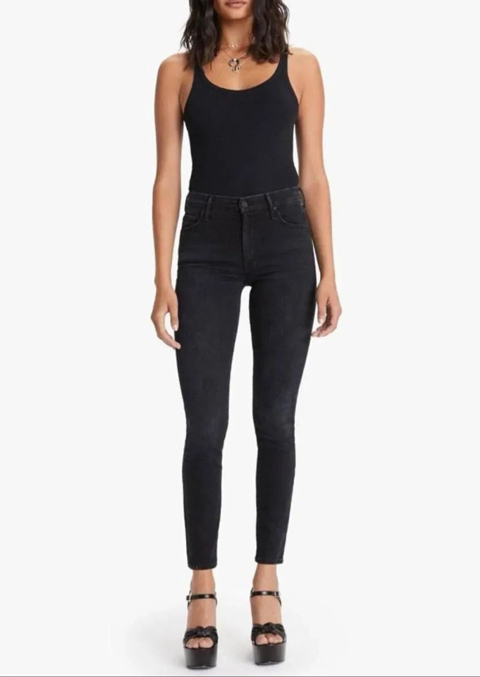 Mother Denim High Waisted Looker | Blackbird in 25